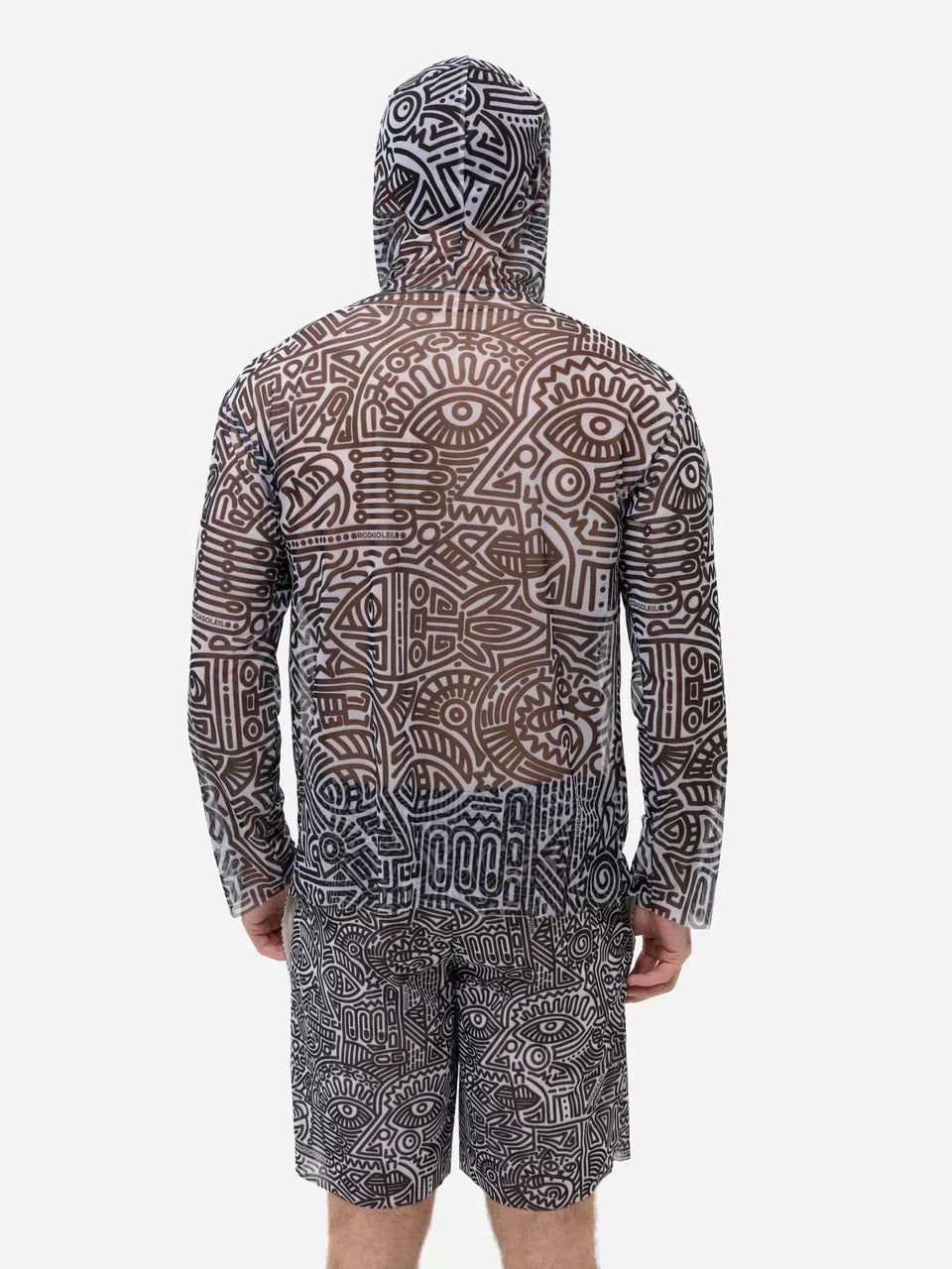 Doodling T-Shirt with Hood