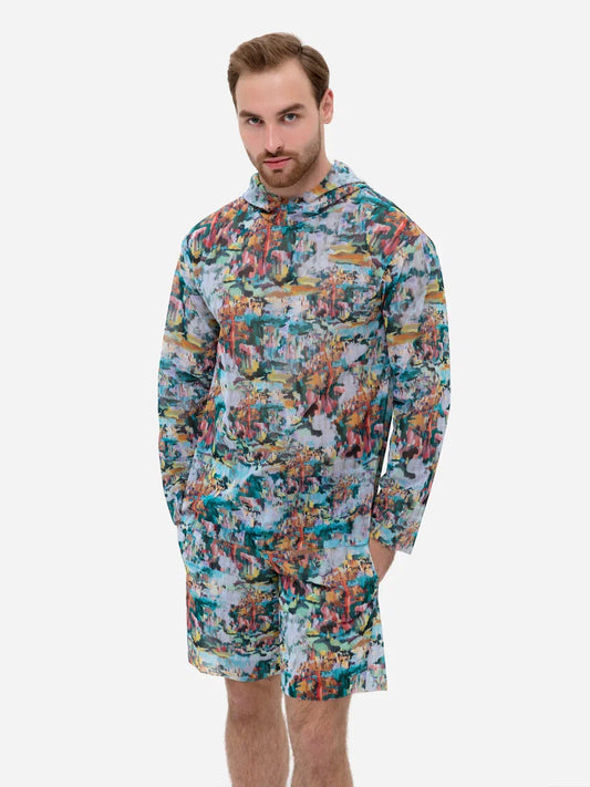 Art T-Shirt with Hood