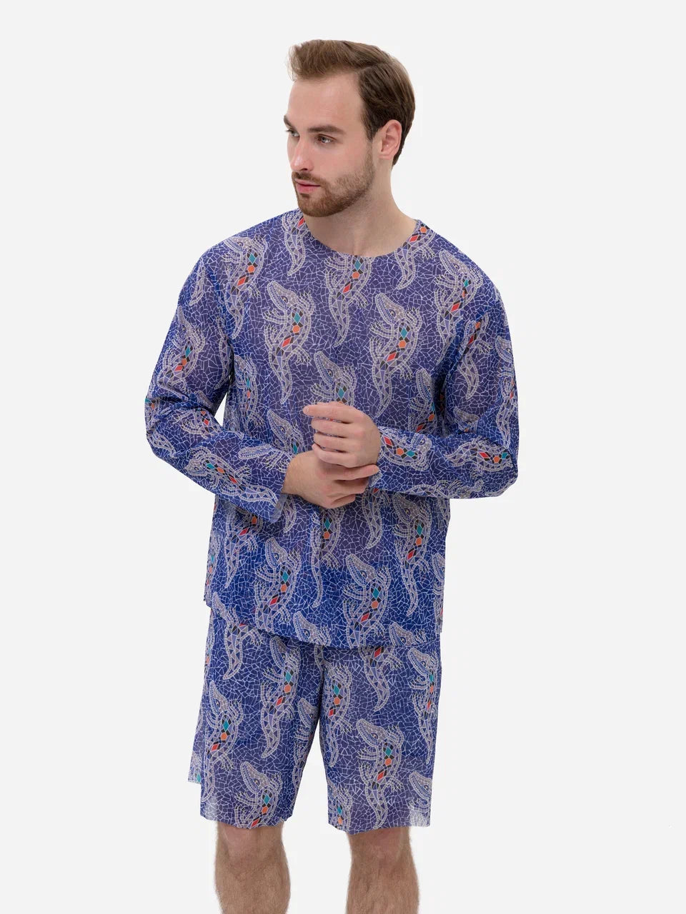 Crocodile Purple T-Shirt