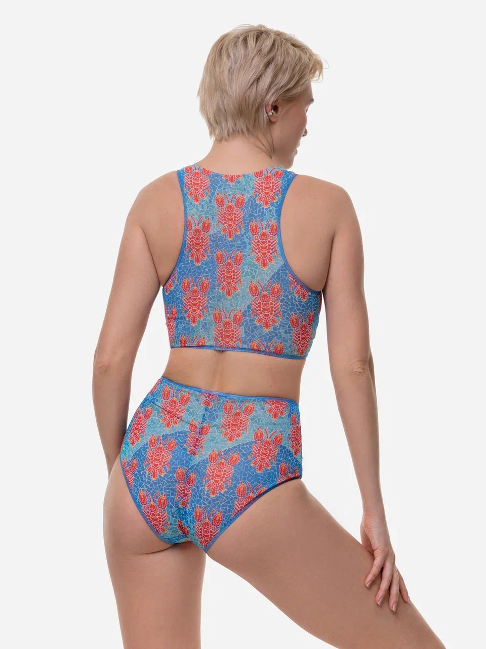 Lobster High Waist Bikini