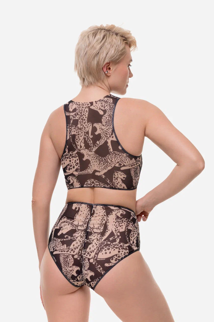 Wild Cat High Waist Bikini