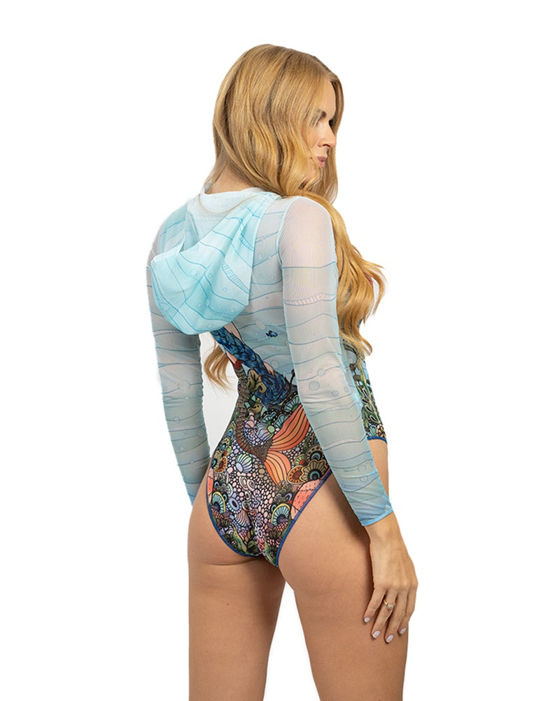 Lina-Marlina One-Piece Swimsuit with Lace