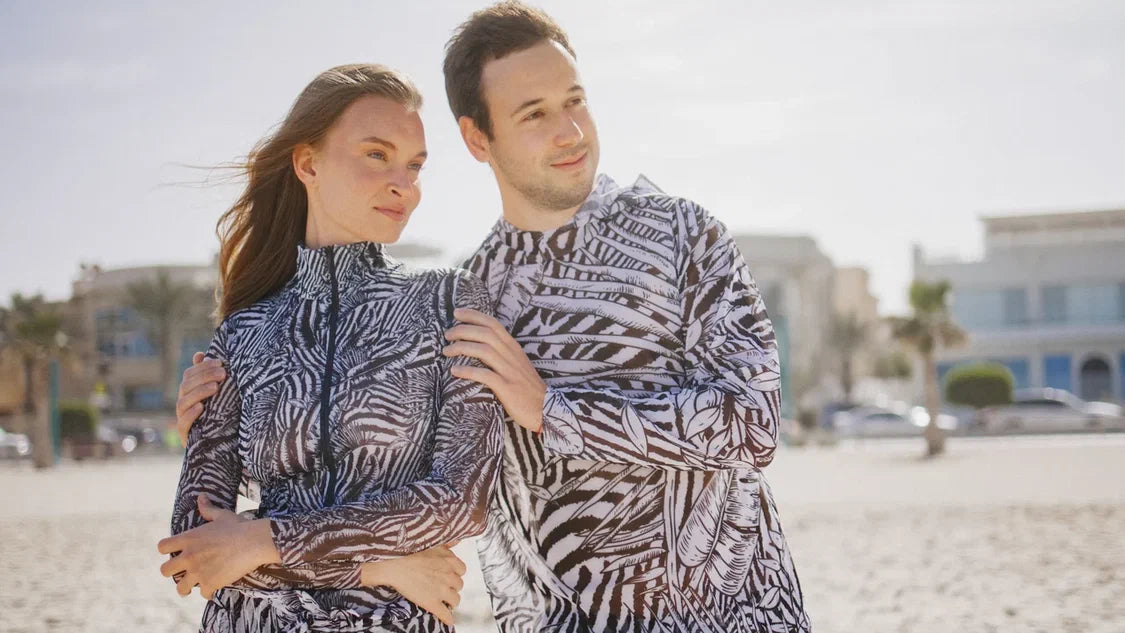 Fake Zebra T-Shirt with Hood