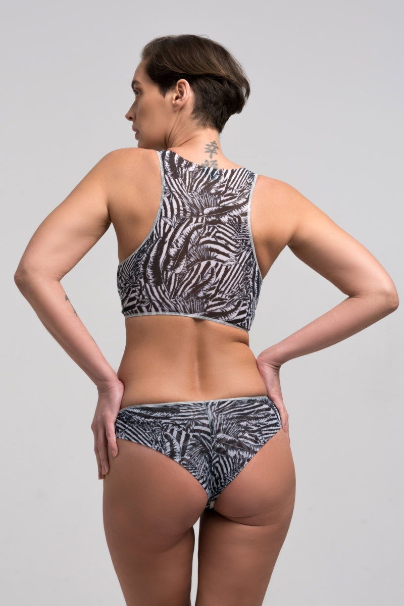 Fake Zebra Brazilian Bikini