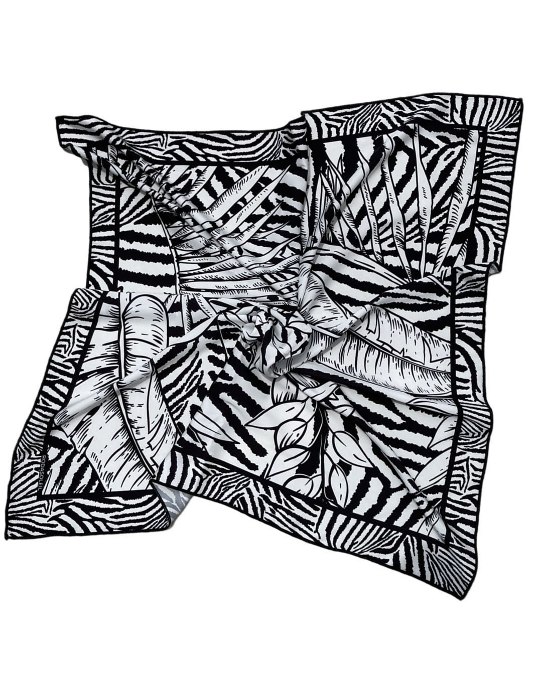Fake Zebra Scarf