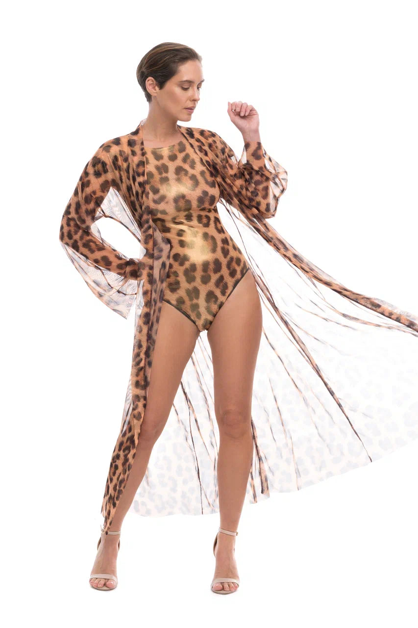 Leopard Robe