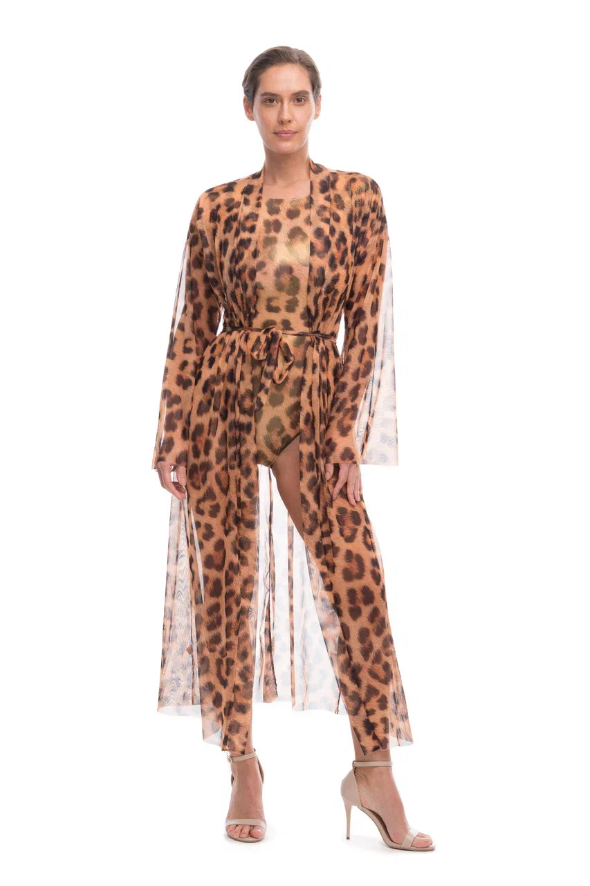 Leopard Robe