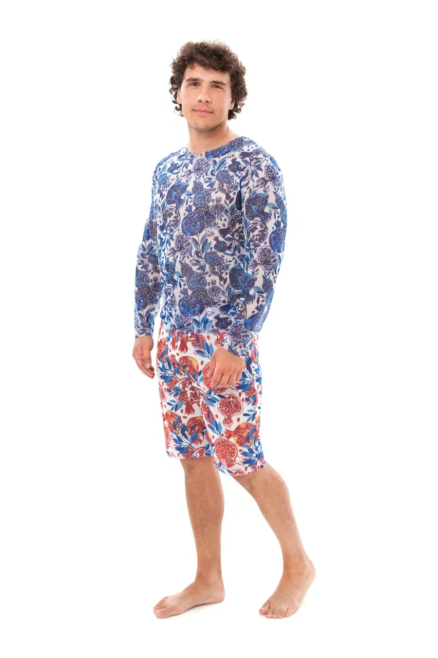 Pomegranate Blue T-Shirt