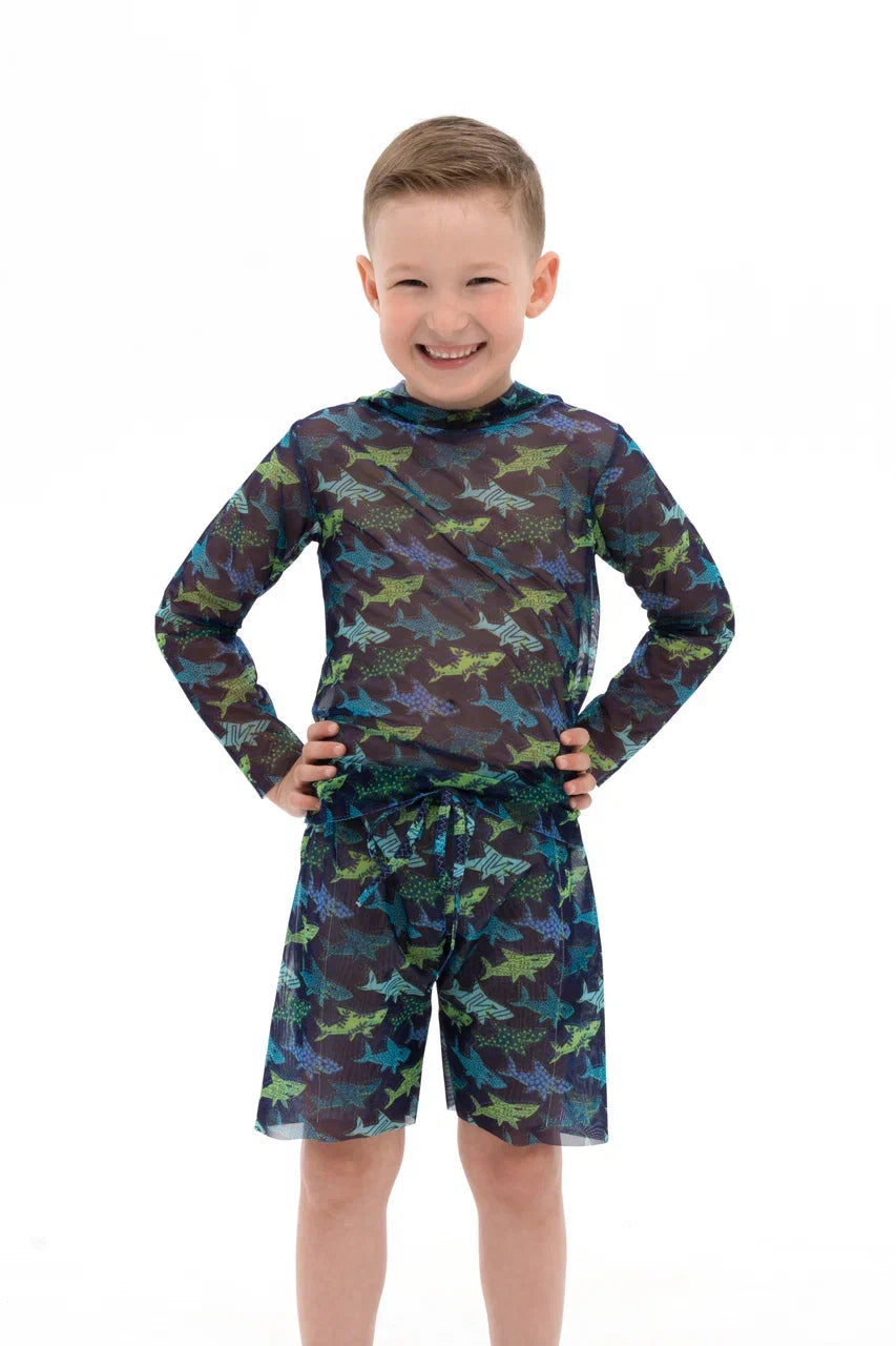 Sharks Kids Beachwear