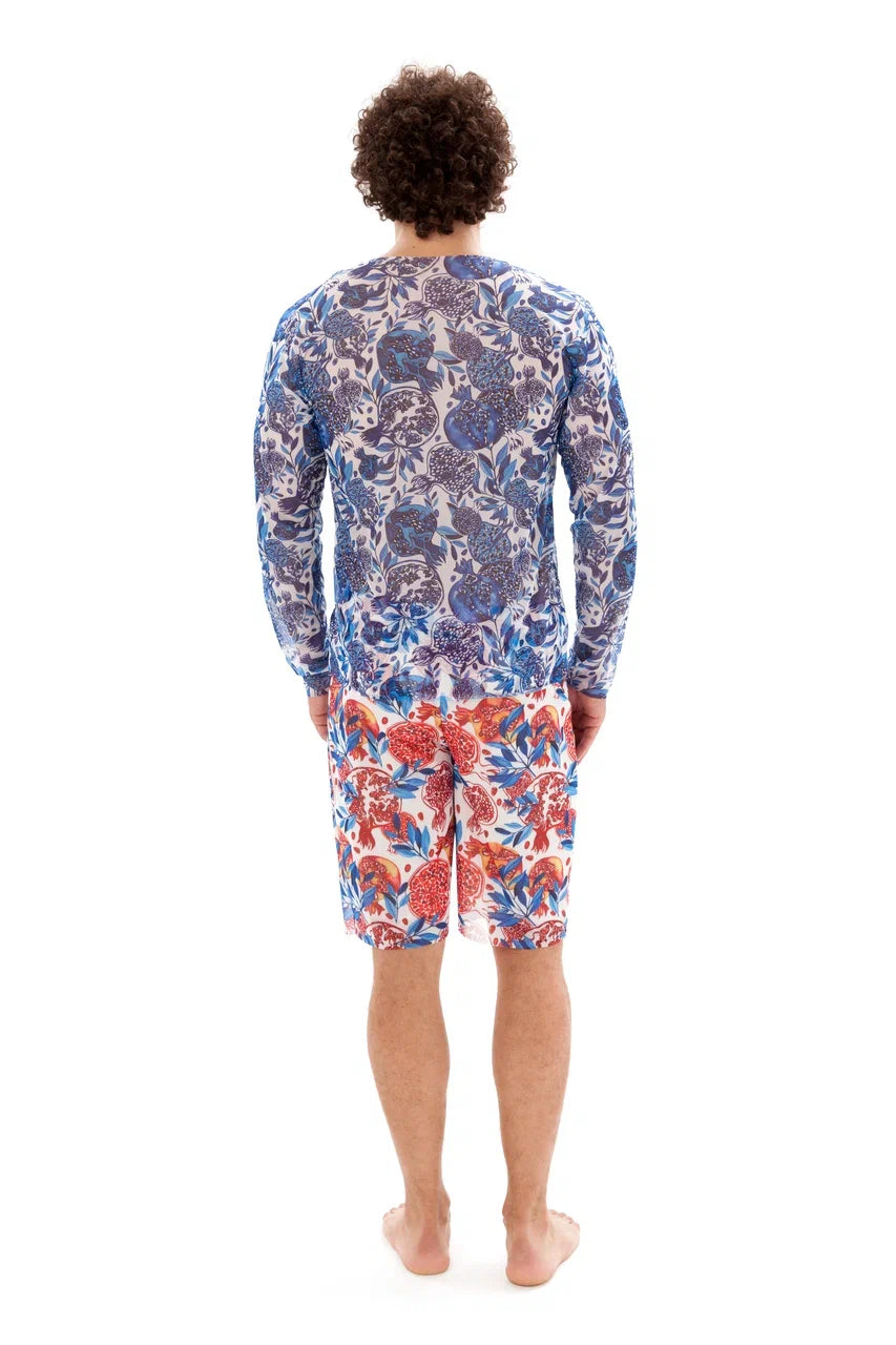 Pomegranate Blue T-Shirt