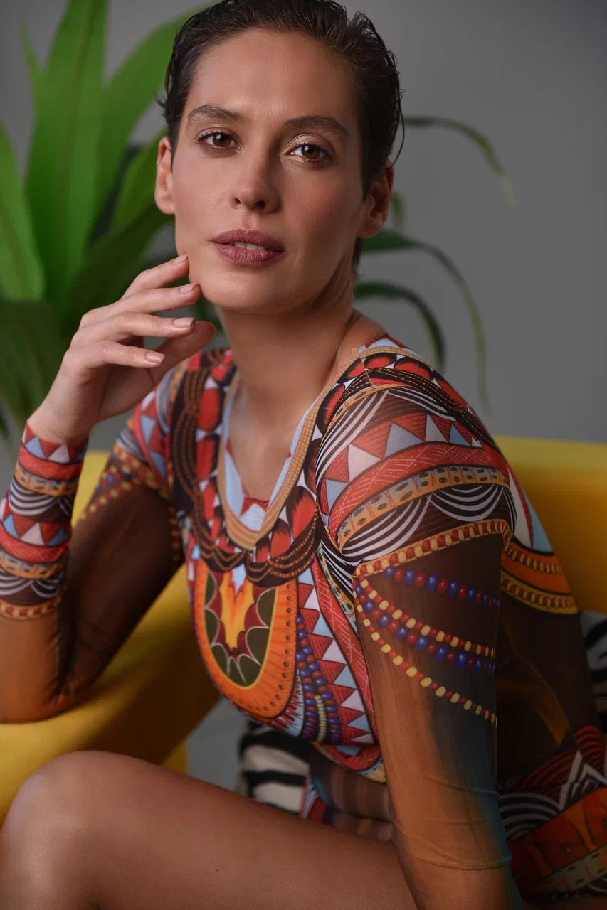 Africa One-Piece Swimsuit