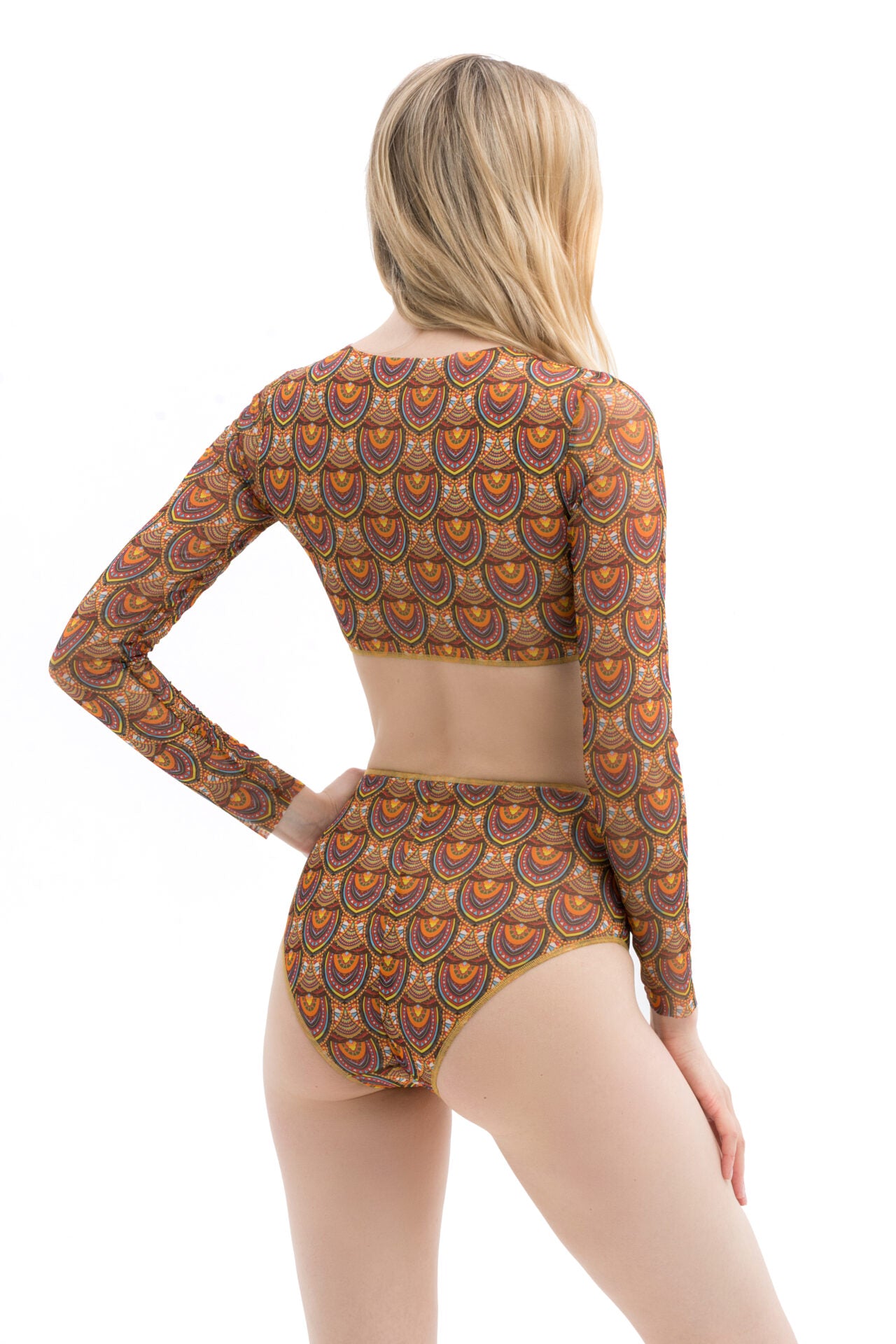 Ethnic High Waist Bikini