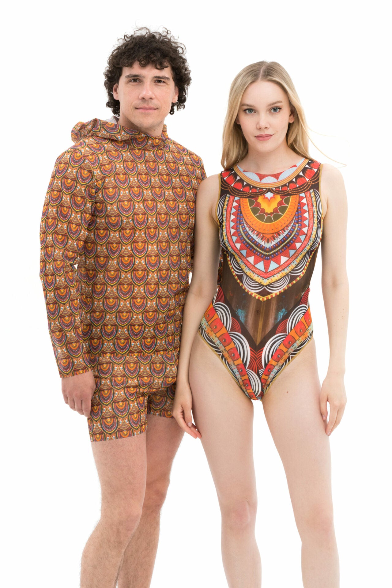 Ethnic Swimming Trunks