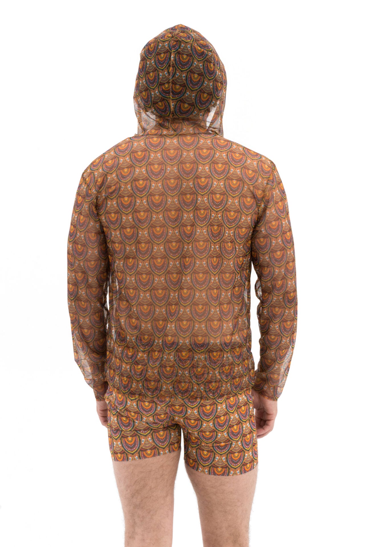 Ethnic T-Shirt with Hood