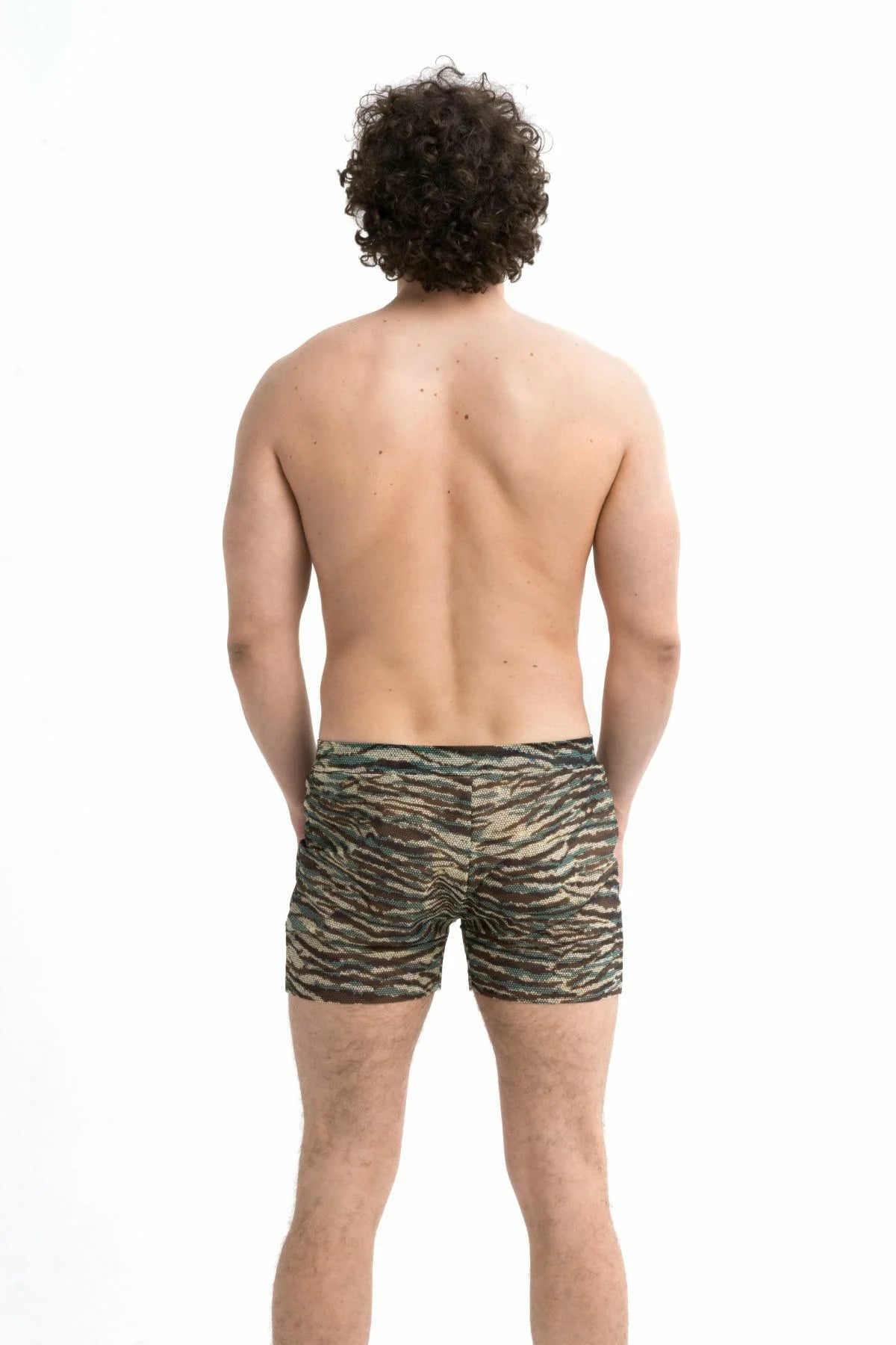Khaki Swimming Trunks