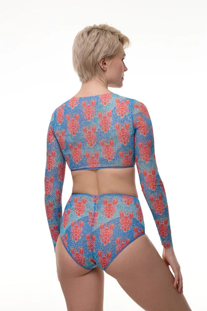 Lobster High Waist Bikini
