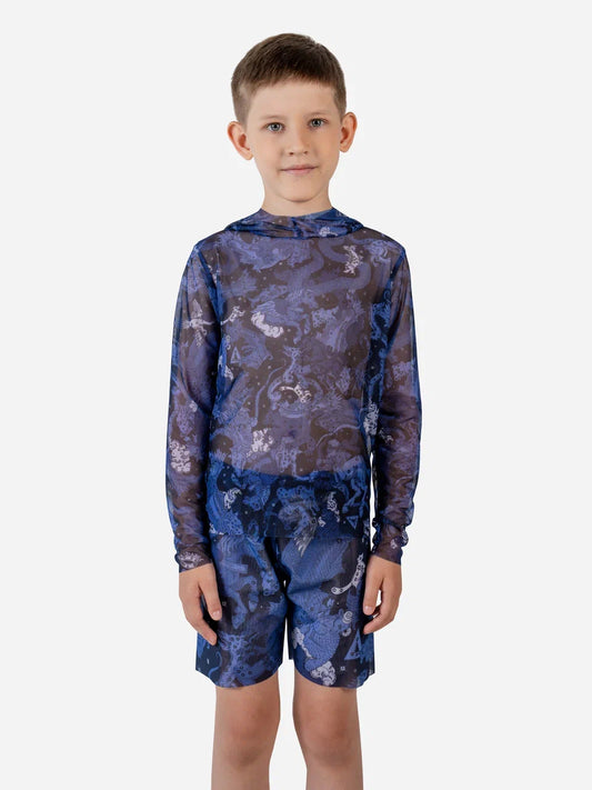 Blueberry Nights Kids T-Shirt with Hood