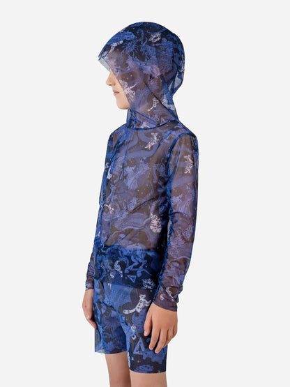 Blueberry Nights Kids T-Shirt with Hood
