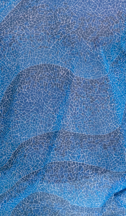 Wave Mosaic Bermudas