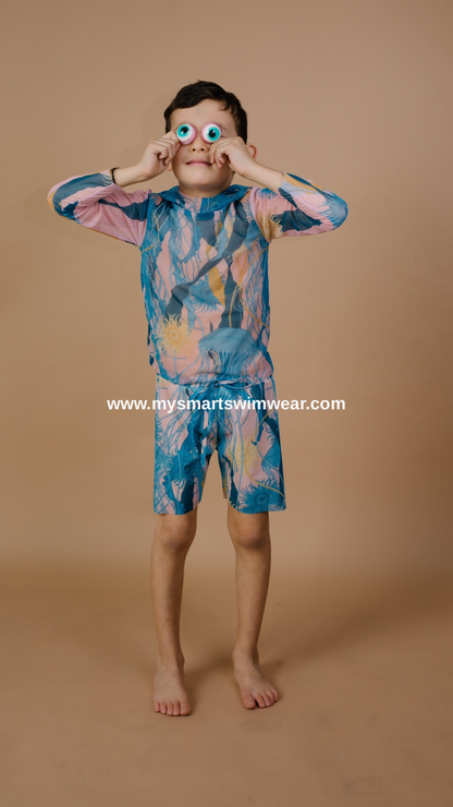 Jellyfish Kids T-Shirt with Hood