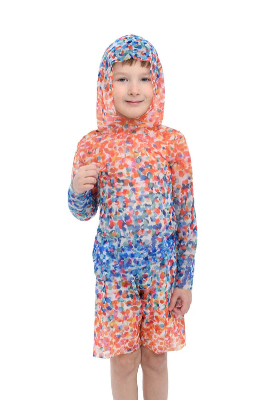 Confetti Kids T-Shirt with Hood