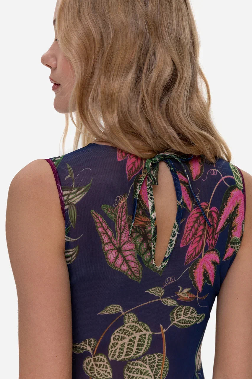 Botanicum One-Piece Sleeveless Swimsuit