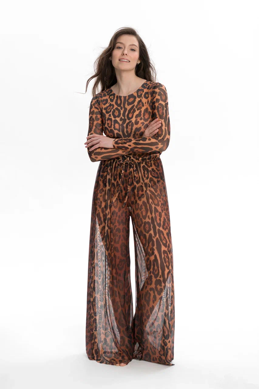 Leopard 25 Beach Pants