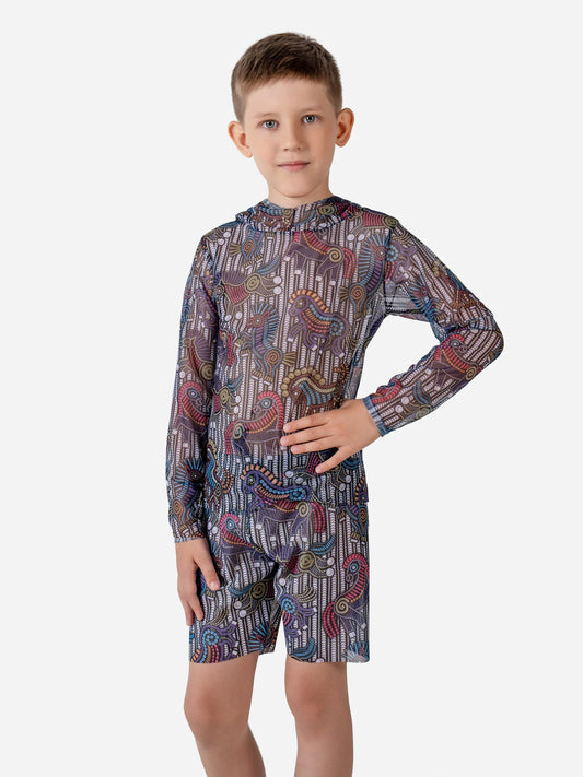 Horses 2026 Kids T-Shirt with Hood