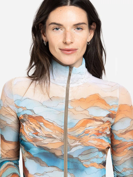 Anza One-Piece Swimsuit with Zipper