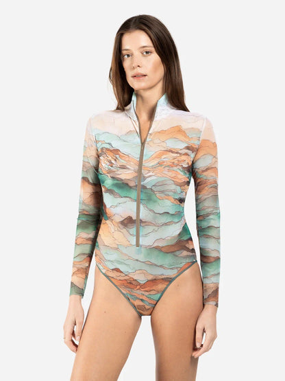 Taghazout One-Piece Swimsuit with Zipper