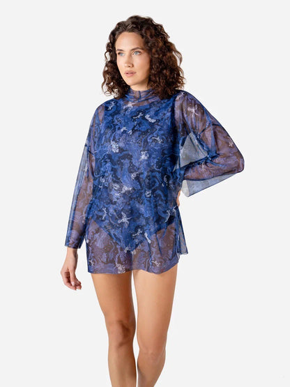 Blueberry Nights T-Shirt Oversize with Hood (Copy)