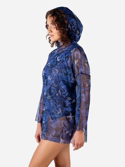 Blueberry Nights T-Shirt Oversize with Hood (Copy)