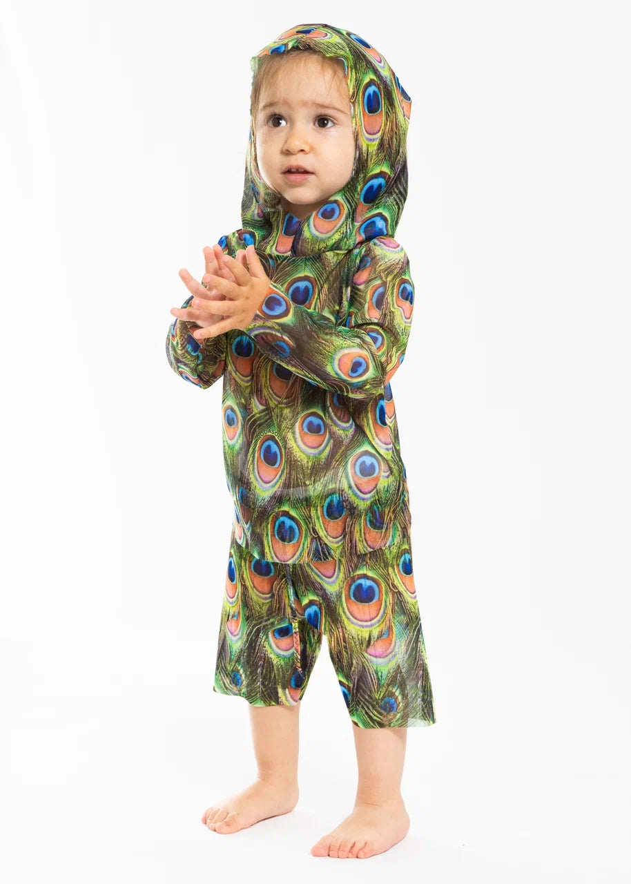 Peacock Mayura Kids Shorts