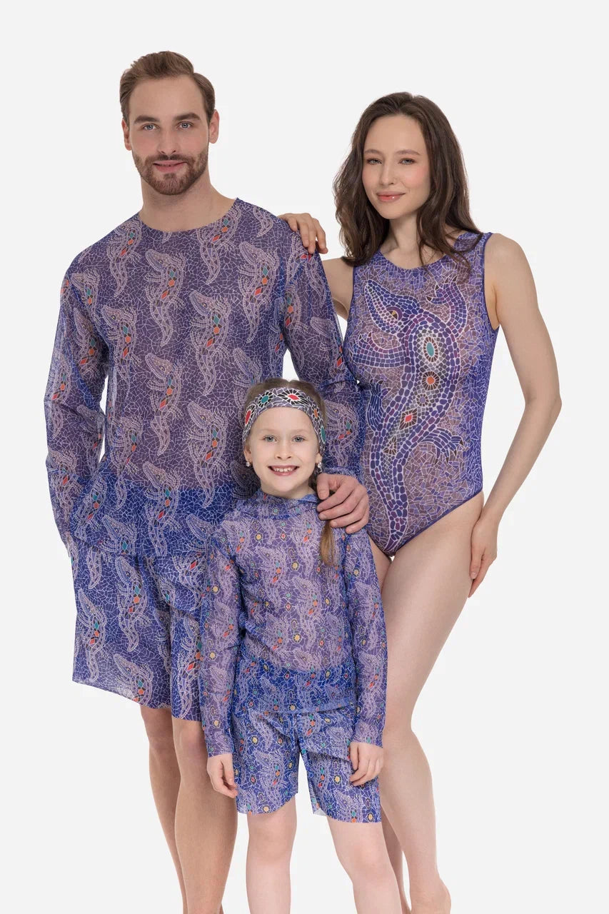 Crocodile Purple T-Shirt