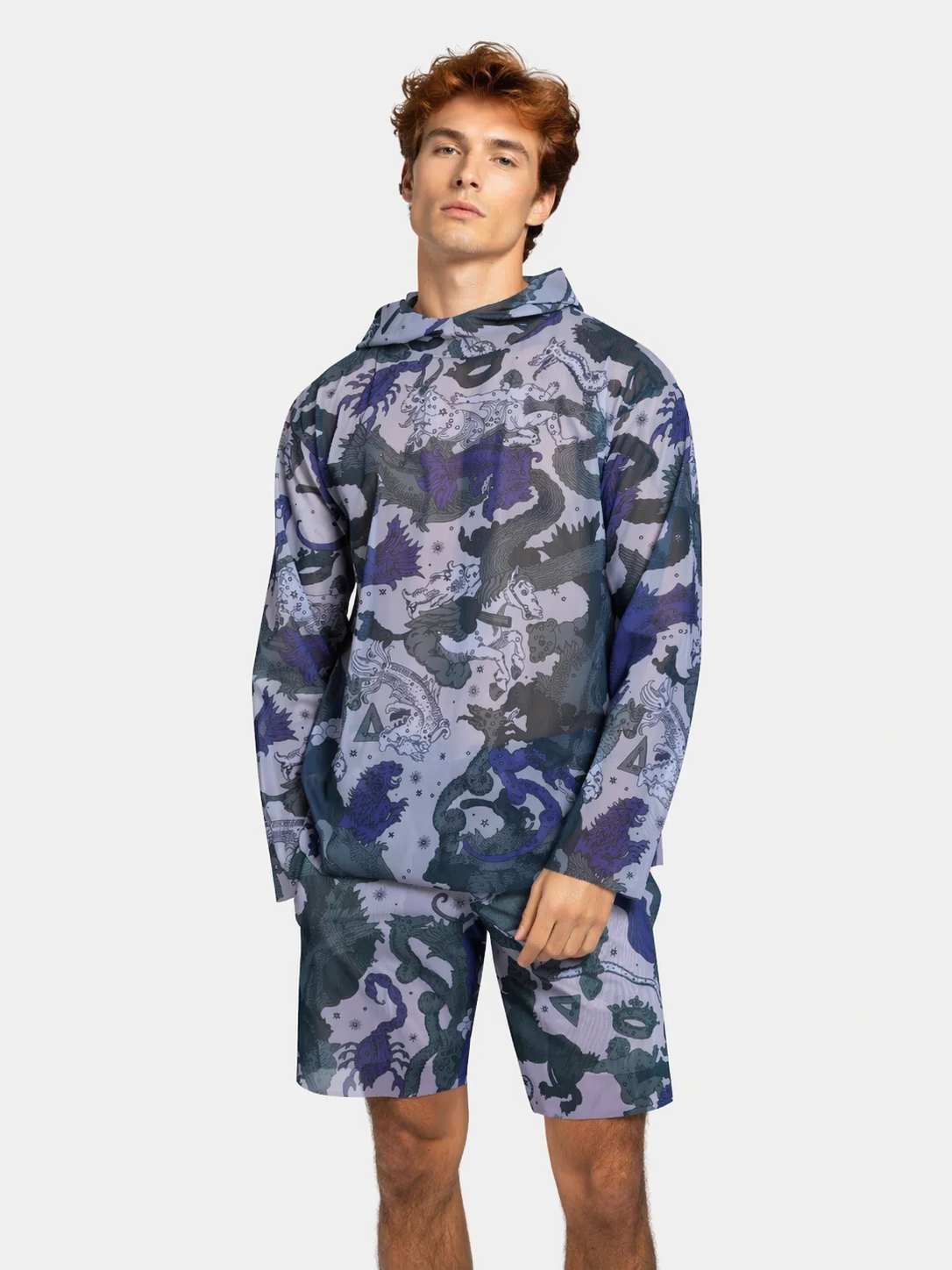 Moon Dust T-Shirt with Hood