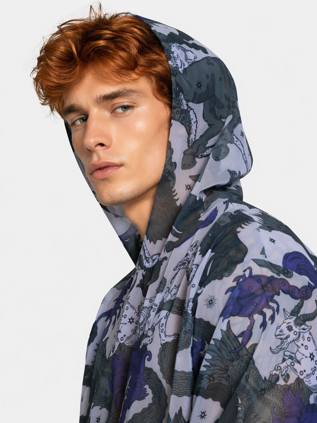 Moon Dust T-Shirt with Hood