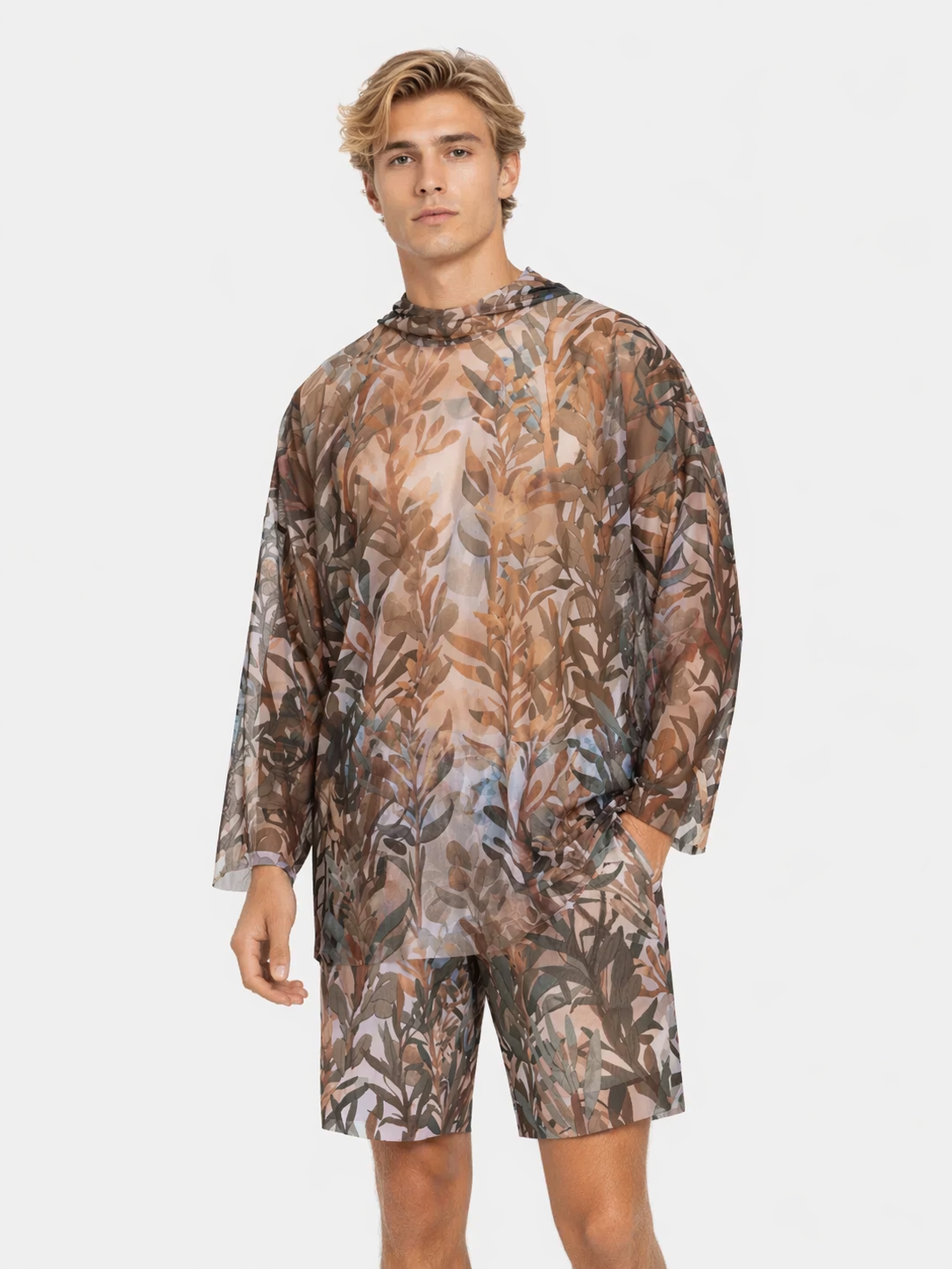 Olives T-Shirt with Hood