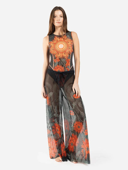 The Sun Orange Beach Pants
