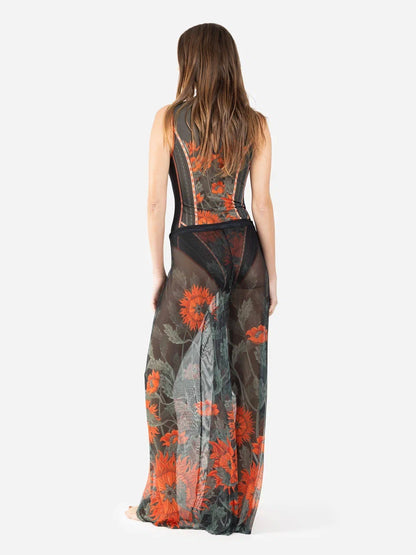 The Sun Orange Beach Pants