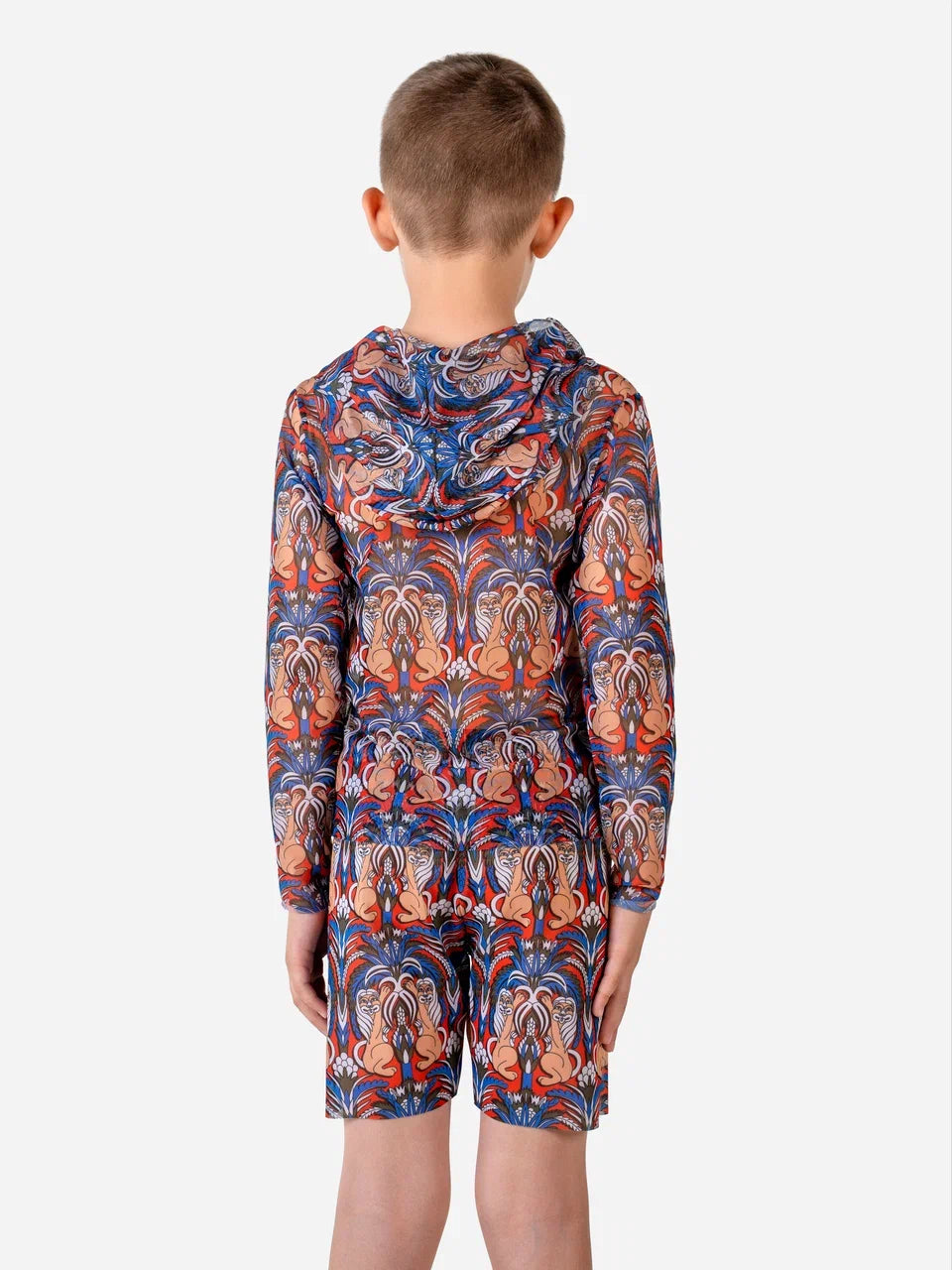 Medieval Green Kids Shorts
