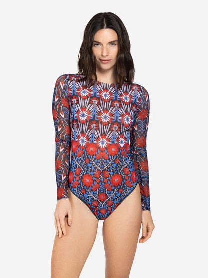 Medieval Rose One-Piece Swimsuit