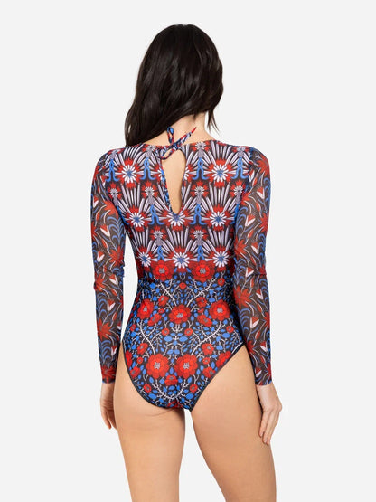 Medieval Rose One-Piece Swimsuit