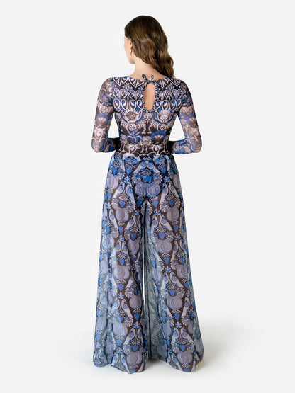 Medieval Blue Beach Pants