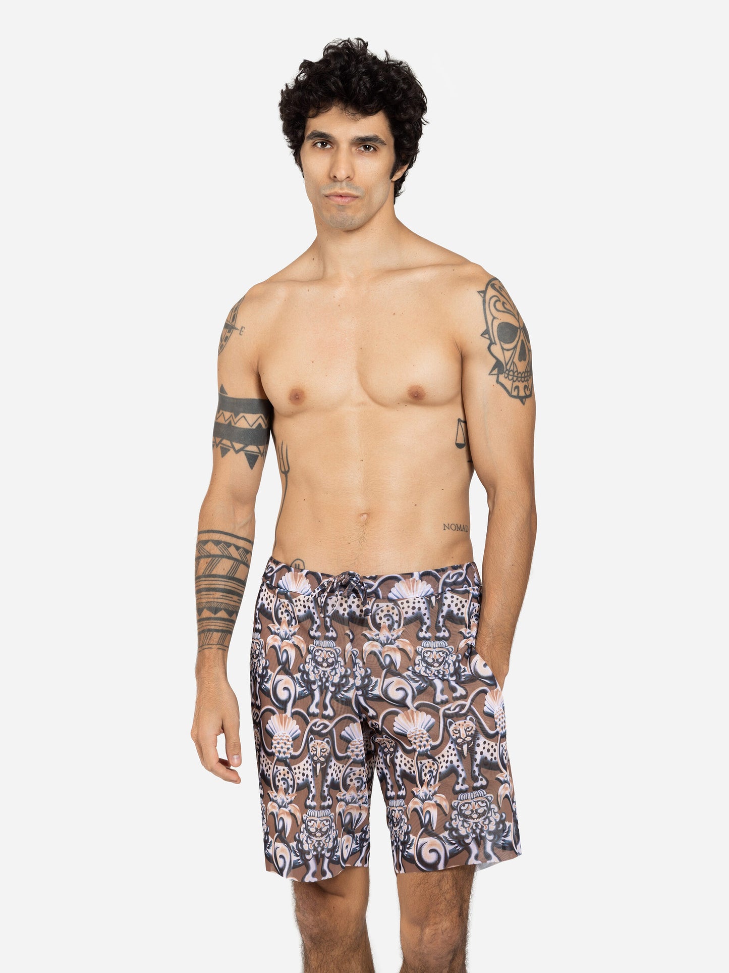 Medieval Brown Bermudas