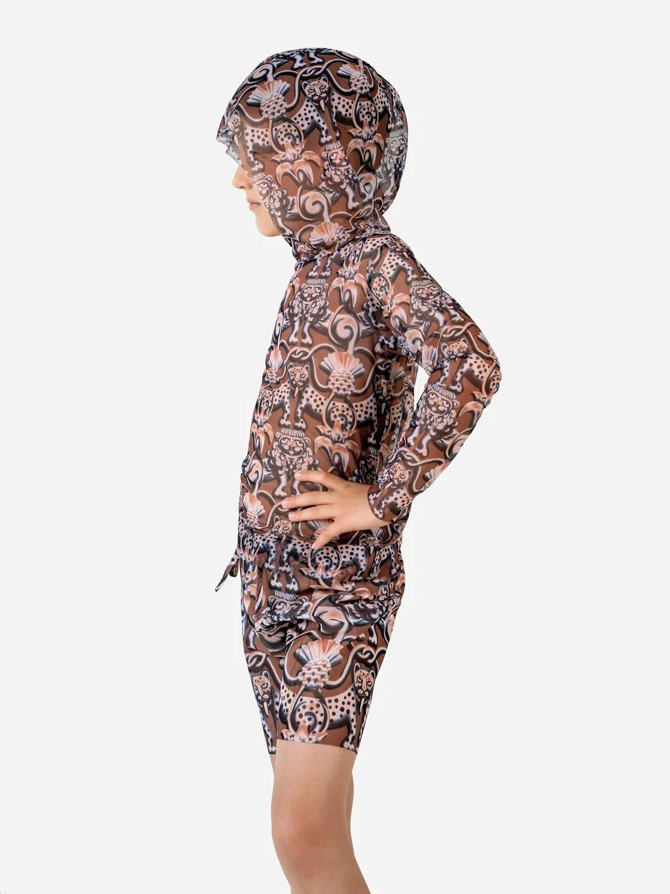 Medieval Brown Kids Shorts