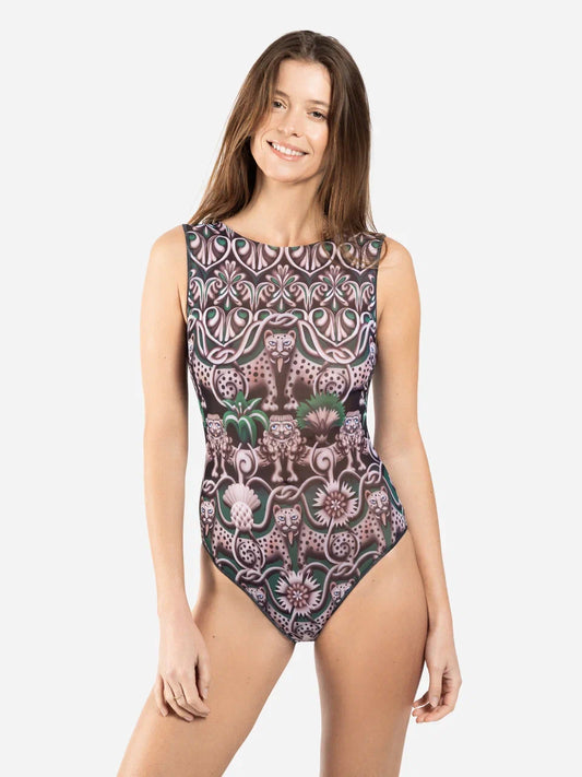 Medieval EXCLUSIVE One-Piece Sleeveless Swimsuit