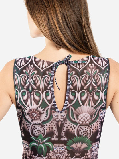 Medieval EXCLUSIVE One-Piece Sleeveless Swimsuit