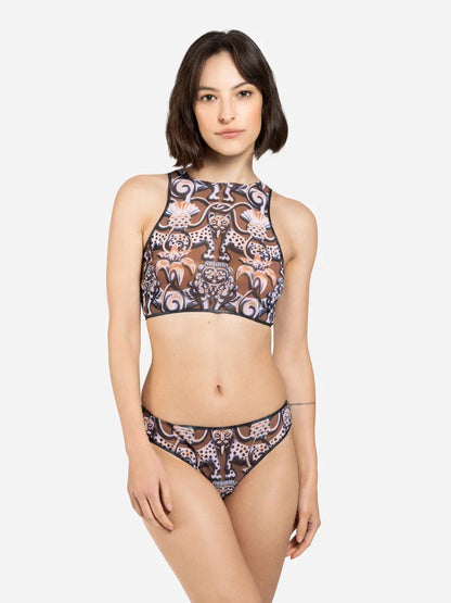 Medieval Brown Sport Top