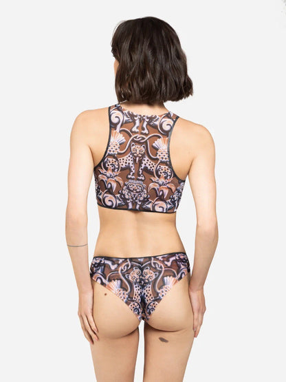 Medieval Brown Sport Top