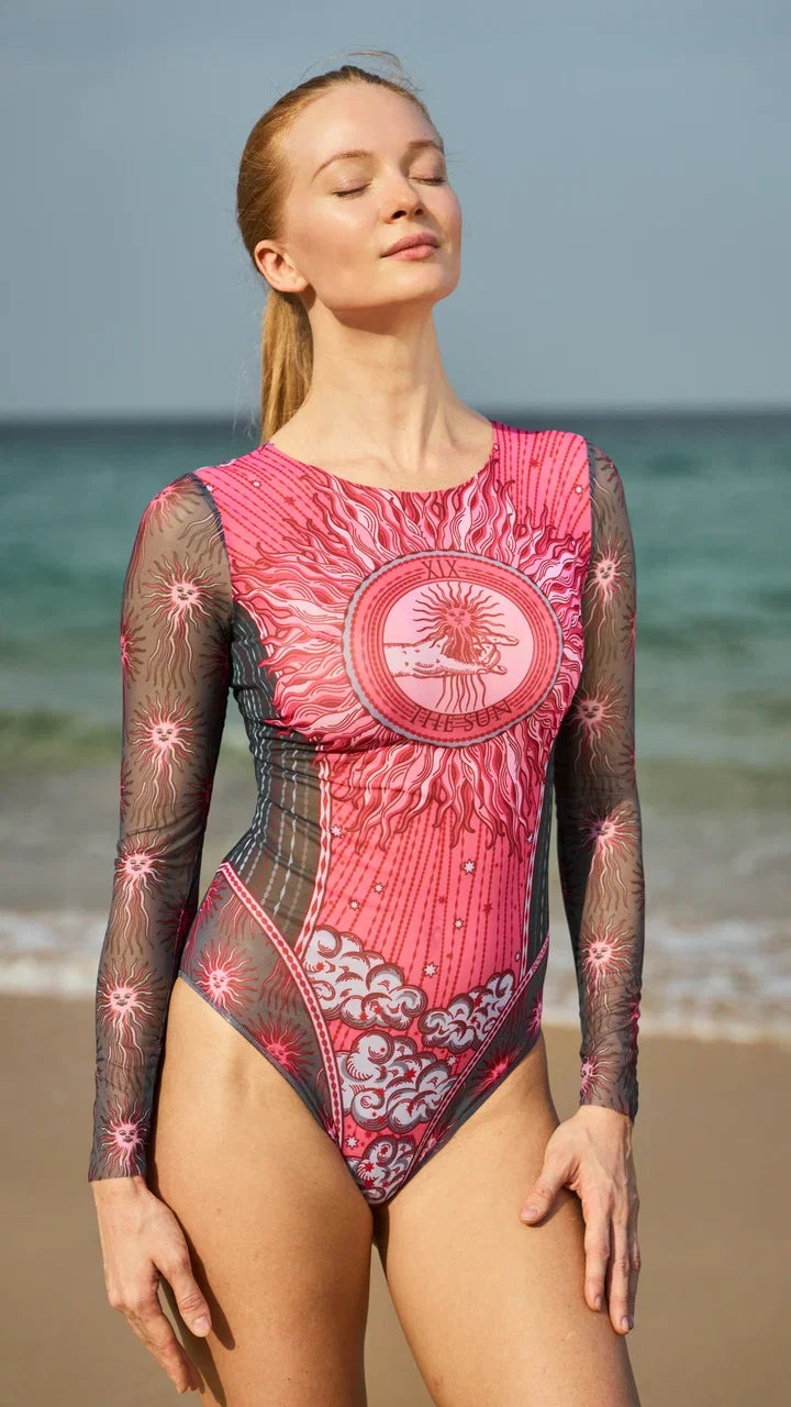 The Sun Grey One-Piece Swimsuit